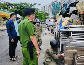 Phường 2 TP. Tây Ninh: Kiên quyết xử lý tình trạng mua bán lấn chiếm lòng đường, vỉa hè khu vực ven rạch Tây Ninh