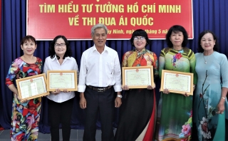 Hội Cựu giáo chức tỉnh: Thi tìm hiểu tư tưởng Hồ Chí Minh về thi đua ái quốc