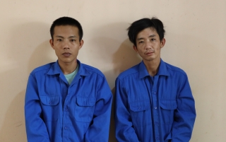 Công an huyện Tân Biên tạm giữ hai đối tượng dùng hung khí chém người gây thương tích