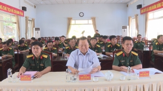 Hoà Thành: Tổng kết thực hiện Luật Sĩ quan Quân đội nhân dân Việt Nam