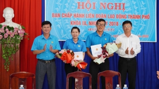 Ông Đỗ Minh Triệu được bầu làm Chủ tịch LĐLĐ Thành phố nhiệm kỳ 2018-2023