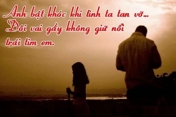 STT tâm trạng buồn con trai