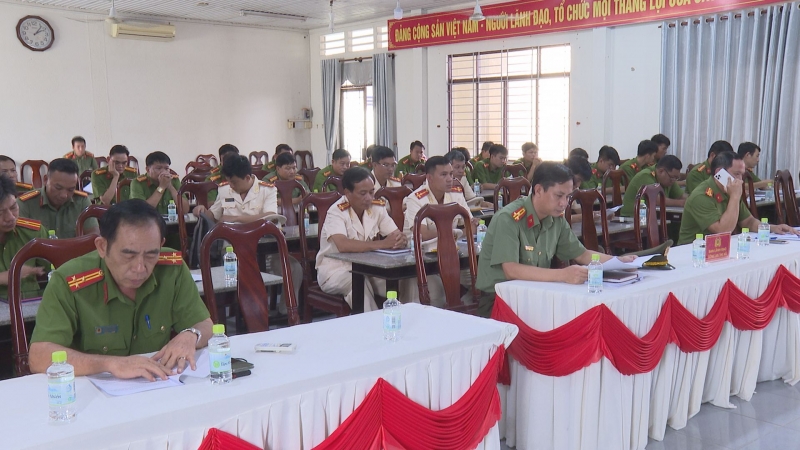 Hoà Thành: Tổng kết 5 năm phong trào "CAND học tập, thực hiện Sáu điều Bác Hồ dạy"