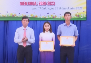 Trường THPT Nguyễn Trung Trực (Hoà Thành): 2 giáo viên giỏi cấp tỉnh và 14 học sinh đạt giải hội thi cấp tỉnh