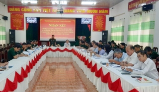 Công bố kết luận thanh tra thực hiện công tác quốc phòng địa phương ở thành phố Tây Ninh
