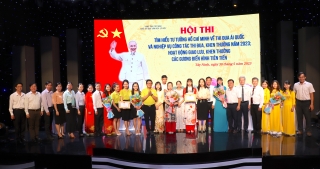 Đài PT&TH Tây Ninh giành giải Nhất Hội thi tìm hiểu tư tưởng Hồ Chí Minh về thi đua ái quốc