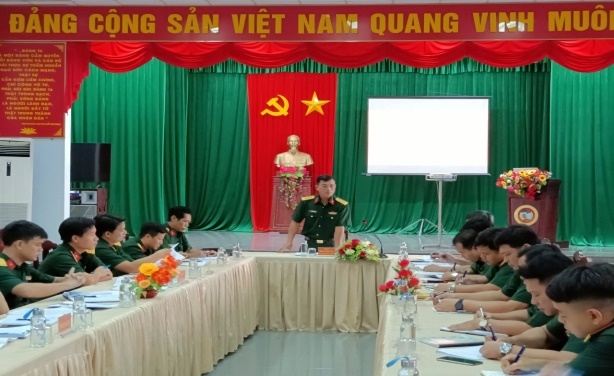 Bộ CHQS tỉnh: Kiểm tra công tác quân sự, quốc phòng 6 tháng đầu năm 2023