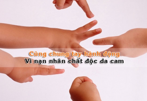 Chung tay chăm sóc, giúp đỡ nạn nhân chất độc da cam/ dioxin