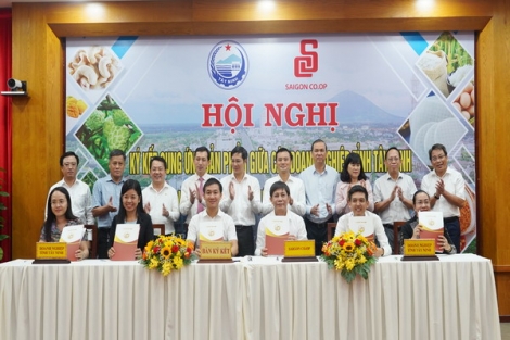 Saigon Co.op ký kết hợp tác cung ứng sản phẩm của Tây Ninh