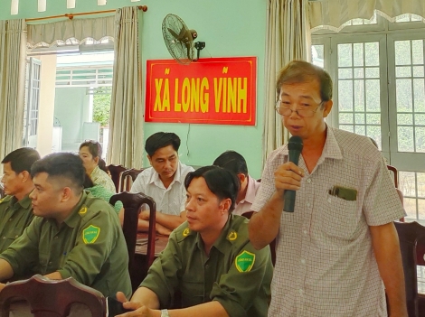 Đại biểu HĐND tỉnh, huyện: Tiếp xúc cử tri xã Long Vĩnh và Ninh Điền