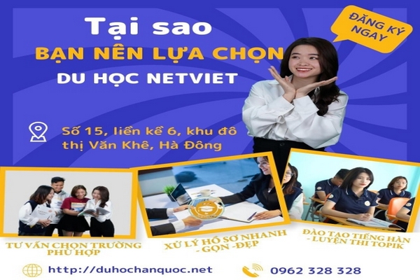 ​Địa chỉ học tiếng Anh Uy tín - Giá rẻ - Hiệu quả | Du học Netviet