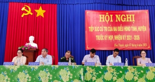 Phó Chủ tịch HĐND tỉnh Nguyễn Thanh Phong: Tiếp xúc cử tri huyện Châu Thành