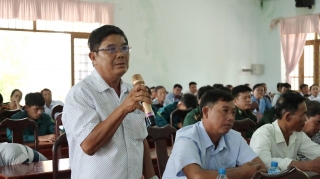 Đại biểu HĐND tỉnh và thị xã Trảng Bàng tiếp xúc cử tri hai xã Phước Bình và Phước Chỉ