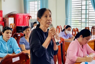 Chủ tịch UBND tỉnh Nguyễn Thanh Ngọc tiếp xúc cử tri phường 1 trước kỳ họp HĐND 2 cấp