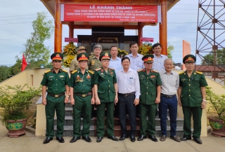 Châu Thành: Khánh thành công trình Nhà bia tưởng niệm 65 cán bộ, chiến sĩ Tiểu đoàn 4, Trung đoàn 2, Sư đoàn 9