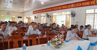 Tân Biên: Đại biểu HĐND tỉnh, huyện tiếp xúc cử tri thị trấn trước kỳ họp
