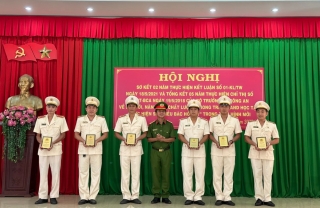 Đại uý Nguyễn Cao Linh- Phó trưởng Công an xã Suối Ngô hết lòng vì công việc