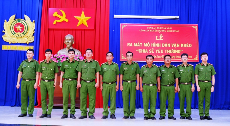 Dương Minh Châu: Ra mắt mô hình dân vận khéo “Chia sẻ yêu thương”