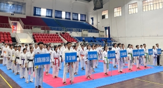 Khai mạc Giải vô địch Karatedo tỉnh Tây Ninh