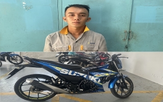 Công an huyện Gò Dầu: Khởi tố, bắt tạm giam đối tượng trộm xe mô tô