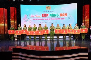 Công an Tây Ninh: Tổ chức Liên hoan “Búp măng non” lần thứ 1 năm 2023