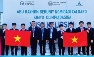 Việt Nam xếp thứ nhất toàn đoàn kỳ thi Olympic Hóa học quốc tế