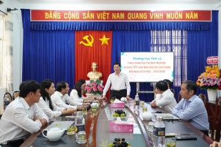 Phó Bí Tỉnh uỷ Nguyễn Mạnh Hùng thăm chúc mừng Báo Tây Ninh nhân Ngày Báo chí cách mạng Việt Nam 21.6