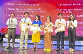 Giải Báo chí tỉnh Tây Ninh lần thứ XXII năm 2023: 25 tác phẩm đạt giải