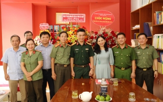Công an Tây Ninh: Thăm và chúc mừng Ngày Báo chí cách mạng Việt Nam 21.6