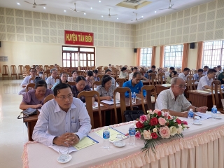 Tân Biên: Tổng kết 10 năm thực hiện luật phổ biến giáo dục pháp luật