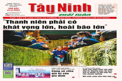Điểm báo in Tây Ninh ngày 24.06.2023