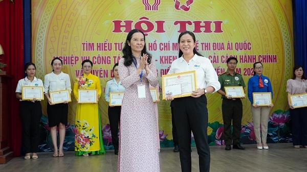 Thành phố Tây Ninh: Hội thi tìm hiểu tư tưởng Hồ Chí Minh về thi đua ái quốc