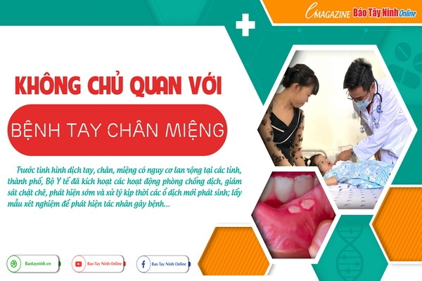 Không chủ quan với bệnh tay chân miệng