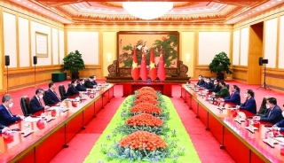 Việt Nam - Trung Quốc: Duy trì trao đổi chiến lược, thúc đẩy tiếp xúc cấp cao