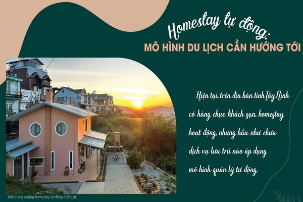 Homestay tự động: Mô hình du lịch cần hướng tới