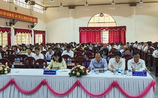 Ban Chấp hành Đảng bộ huyện Tân Biên sơ kết giữa nhiệm kỳ: Kết quả phát triển kinh tế - xã hội nhiều tín hiệu khả quan