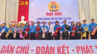 Thị xã Hòa Thành: Đại hội Công đoàn lần thứ XI, nhiệm kỳ 2023-2028