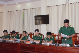 Đảng uỷ Sư đoàn 5: Hội nghị báo cáo kết quả thực hiện công tác quản lý tư tưởng quân nhân
