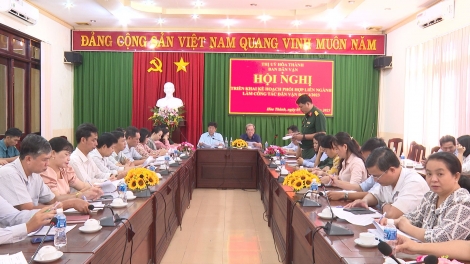 Từ ngày 17.7 đến 31.7.2023: Thị xã Hòa Thành ra quân làm công tác dân vận đợt I-2023