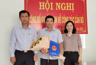Châu Thành: Điều động, bổ nhiệm Bí thư Đảng uỷ xã Ninh Điền giữ chức Trưởng phòng NN&PTNT