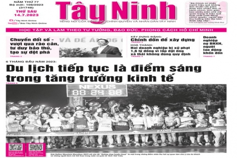 Điểm báo in Tây Ninh ngày 14.07.2023