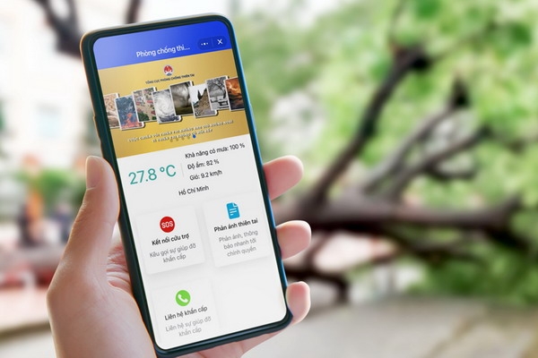 Ứng dụng hỗ trợ người dân Việt Nam phòng chống thiên tai