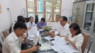 Giám sát công tác khám, chữa bệnh cho bệnh nhân có thẻ bảo hiểm y tế trên địa bàn xã Thạnh Tân và phường Ninh Sơn