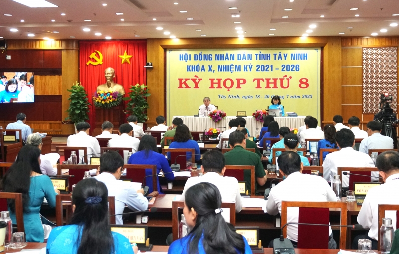 Khai mạc kỳ họp thứ 8 HĐND tỉnh khóa X, nhiệm kỳ 2021-2026