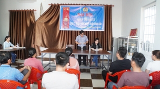 Tân Biên: Đại hội thành lập CĐCS Công ty cổ phần đầu tư phát triển Công nghiệp Thanh Thanh Xuân