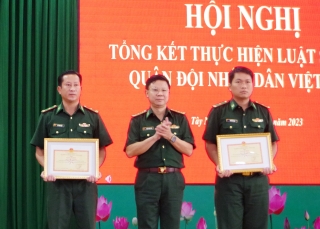 Tổng kết thực hiện Luật Sĩ quan Quân đội nhân dân Việt Nam