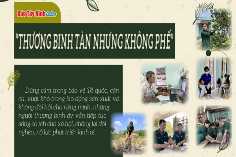 “Thương binh tàn nhưng không phế”