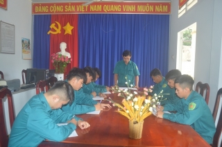 Trường Đông: Điểm sáng trong xây dựng lực lượng DQTV tỉnh Tây Ninh