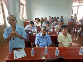 Đại biểu HĐND tỉnh, thị xã tiếp xúc cử tri xã Phước Chỉ và Phước Bình