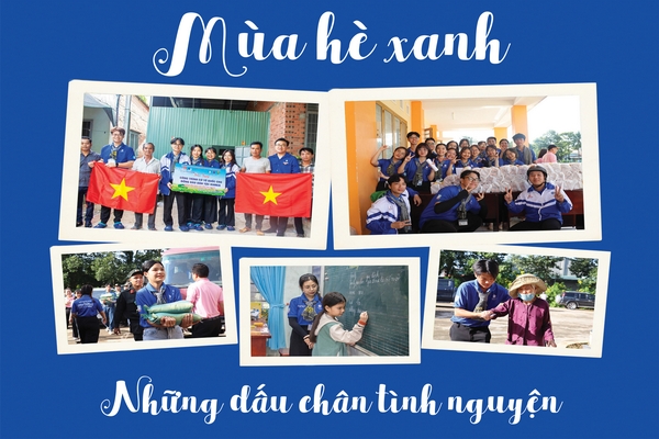 Mùa hè xanh - Những dấu chân tình nguyện